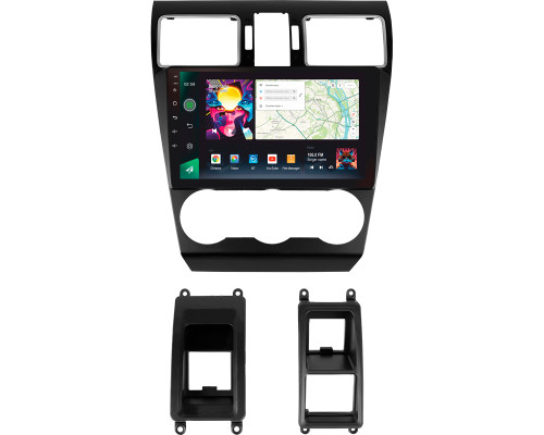 Штатна магнітола SIGMA PRO 9464 ANDROID 12 4+64 Gb 4G DSP Subaru Forester SJ 2015-2018 9