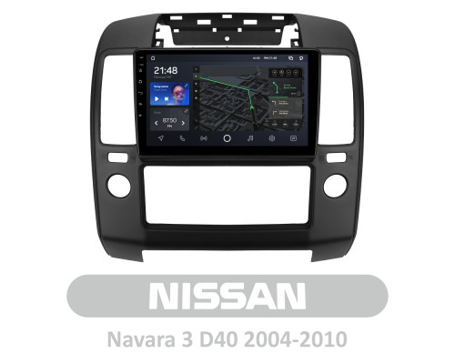 Штатна магнітола AMS T910 6+128 Gb Nissan Navara 3 D40 2004-2010 (F2) 9