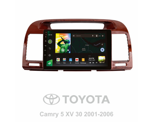 Штатна магнітола SIGMA X9232 ANDROID 10 2+32 Gb 4G DSP Toyota Camry 5 XV 30 2001-2006-B 9