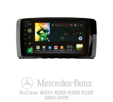 Штатна магнітола SIGMA X9232 ANDROID 10 2+32 Gb 4G DSP Mercedes Benz R-Class W251 R280 R300 R320 2005-2017 (F1) 9