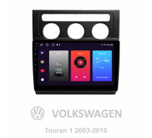 Штатна магнітола SIGMA F10216 ANDROID 10 2+32 Gb Volkswagen Touran 1 2003-2010 (F2) 10