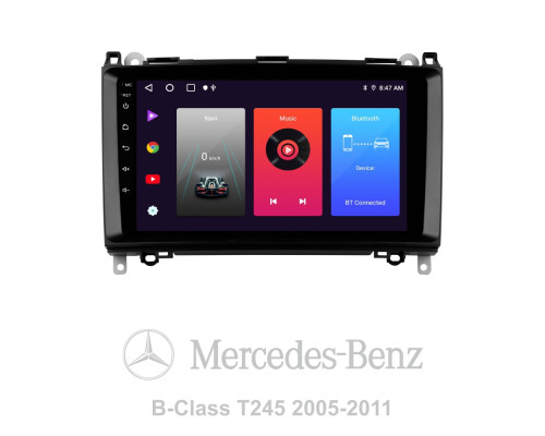 Штатна магнітола SIGMA F9216 ANDROID 10 2+32 Gb Mercedes Benz B-Class T245 2005-2011 9