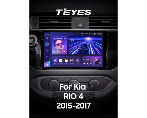 Штатна магнітола Teyes CC3 6+128 Gb Kia RIO 4 K3 2015-2017 9