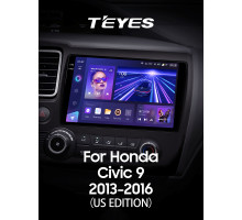 Штатна магнітола Teyes CC3 6+128 Gb Honda Civic 9 Middle East 2013-2016 9