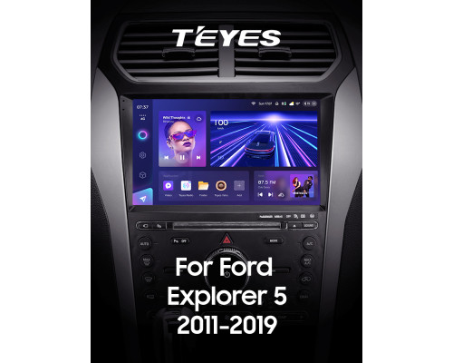 Штатна магнітола Teyes CC3 4+64 Gb Ford Explorer 5 2011 - 2019 (B) 10