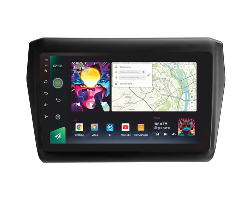 Штатна магнітола SIGMA PRO 98128 ANDROID 12 8+128 Gb 4G DSP Suzuki Swift 5 2016-2020 9