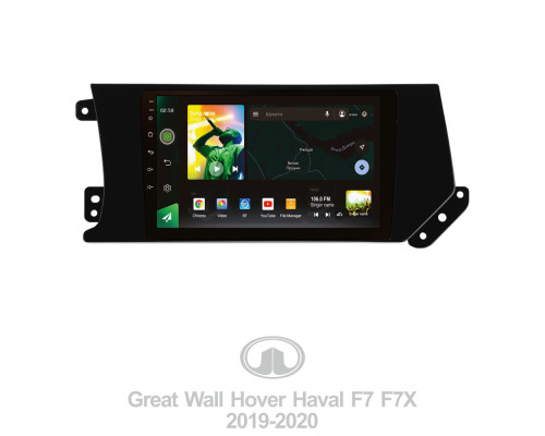 Штатна магнітола SIGMA X9464 ANDROID 10 4+64 Gb 4G DSP GREAT WALL Hover Haval F7 F7X 2019-2020 9