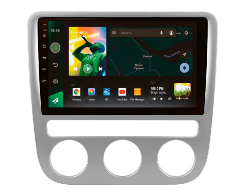 Штатна магнітола SIGMA X9232 ANDROID 10 2+32 Gb 4G DSP Volkswagen Scirocco 3 III Mk3 2008-2014 (F5) 9