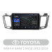 Штатна магнітола AMS T1010 6+128 Gb Toyota RAV4 4 XA40 5 XA50 2012-2018 (B) 10