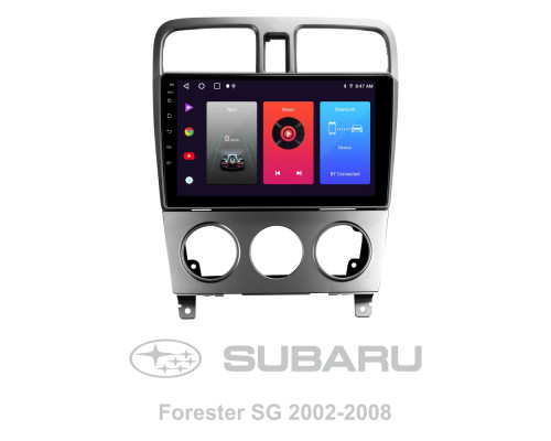 Штатна магнітола SIGMA F9216 ANDROID 10 2+32 Gb Subaru Forester SG 2002-2008 9