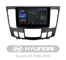 Штатна магнітола AMS T910 6+128 Gb Hyundai Sonata NF 2008-2010 (F2) 9