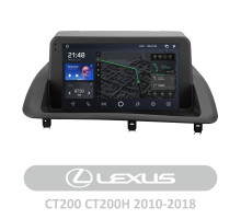 Штатна магнітола AMS T910 6+128 Gb Lexus CT CT200 CT200h 2010-2018 9