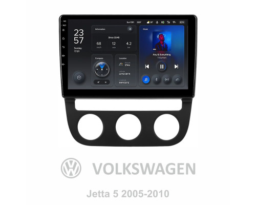 Штатна магнітола Teyes X1 2+32Gb Volkswagen Jetta 5, Golf 5 2005-2010 (F2) 10