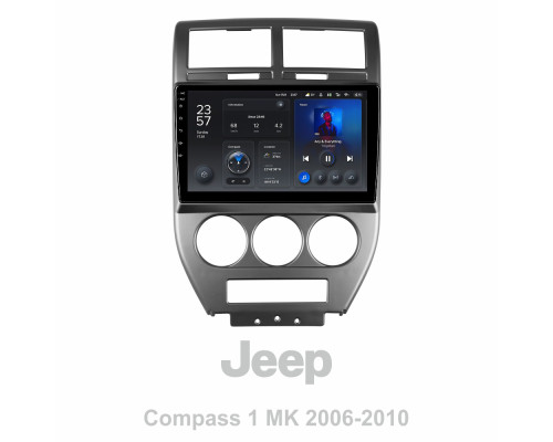 Штатна магнітола Teyes X1 2+32Gb Jeep Compass 1 MK 2006-2010 10