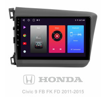 Штатна магнітола SIGMA F9216 ANDROID 10 2+32 Gb Honda Civic 9 FB FK FD 2011-2015 9