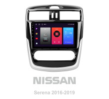 Штатна магнітола SIGMA F9216 ANDROID 10 2+32 Gb Nissan Serena 2016-2019 9