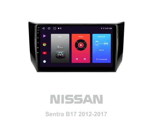 Штатна магнітола SIGMA F10216 ANDROID 10 2+32 Gb Nissan Sentra B17 2012-2017 10