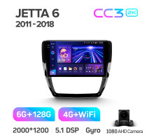 Штатна магнітола Teyes CC3 6+128 Gb Volkswagen Jetta 6 2011-2018 10