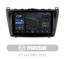 Штатна магнітола AMS T910 6+128 Gb Mazda 6 2 GH 2007-2012 9