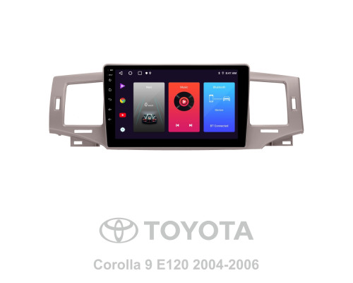 Штатна магнітола SIGMA F9216 ANDROID 10 2+32 Gb Toyota Corolla 9 E120 2004-2006 9