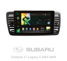 Штатна магнітола SIGMA X9232 ANDROID 10 2+32 Gb 4G DSP Subaru Outback 3 Legacy 4 2003-2009 9