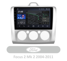 Штатна магнітола AMS T910 3+32 Gb Ford Focus 2 Mk 2 2004-2011 (F1) 9