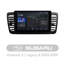 Штатна магнітола AMS T910 6+128 Gb Subaru Outback 3 Legacy 4 2003-2009 9