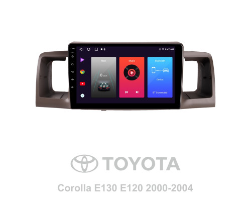 Штатна магнітола SIGMA F9216 ANDROID 10 2+32 Gb Toyota Corolla E130 E120 2000-2004 9