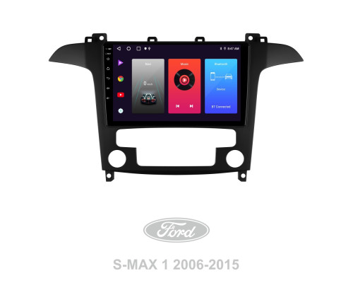 Штатна магнітола SIGMA F9216 ANDROID 10 2+32 Gb Ford S-MAX 1 2006-2015 (F1) 9