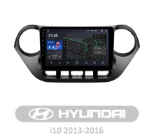 Штатна магнітола AMS T910 6+128 Gb Hyundai i10 2013-2016 9