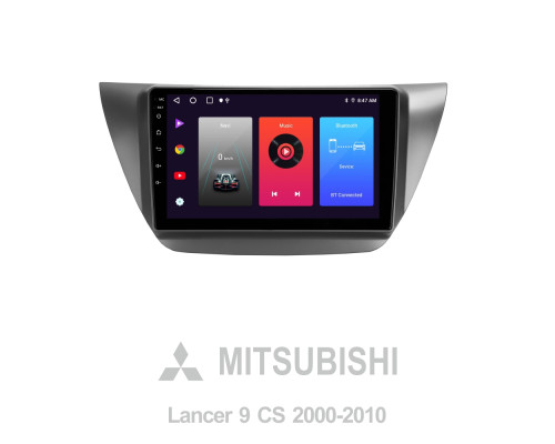 Штатна магнітола SIGMA F9216 ANDROID 10 2+32 Gb Mitsubishi Lancer 9 CS 2000-2010 9