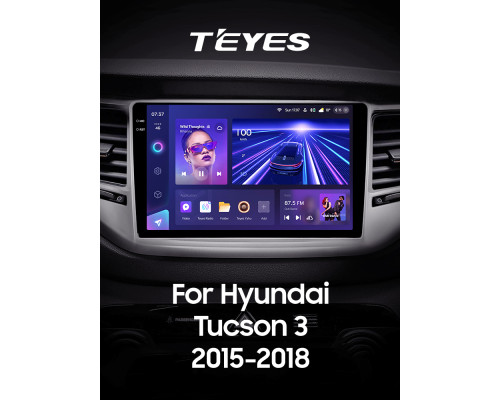 Штатна магнітола Teyes CC3 4+32 Gb Hyundai Tucson 3 2015-2018 (A) 9