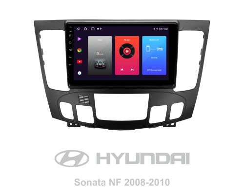 Штатна магнітола SIGMA F9216 ANDROID 10 2+32 Gb Hyundai Sonata NF 2008-2010 (F1) 9