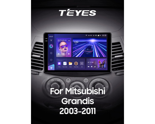 Штатна магнітола Teyes CC3 4+64 Gb Mitsubishi Grandis 1 2003-2010 (F1) 9