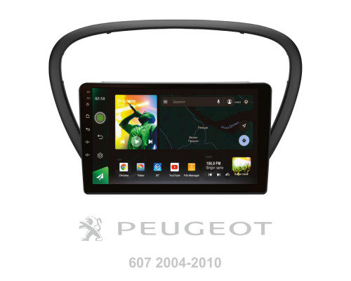 Штатна магнітола SIGMA X9232 ANDROID 10 2+32 Gb 4G DSP Peugeot 607 2004-2010 9