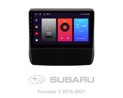 Штатна магнітола SIGMA F9216 ANDROID 10 2+32 Gb Subaru Forester 5 2018-2021 9