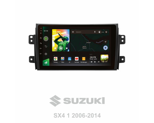 Штатна магнітола SIGMA X9232 ANDROID 10 2+32 Gb 4G DSP Suzuki SX4 1 2006-2014 9