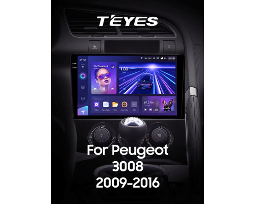 Штатна магнітола Teyes CC3 4+32 Gb Peugeot 3008 1 2009-2016 (F1) 9