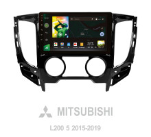 Штатна магнітола SIGMA X9232 ANDROID 10 2+32 Gb 4G DSP Mitsubishi L200 5 2015-2019-Manual air conditioning 9