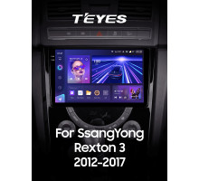 Штатна магнітола Teyes CC3 6+128 Gb з коловим оглядом 360° SsangYong Rexton Y290 III 3 2012-2017 9