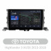 Штатна магнітола AMS T1010 6+128 Gb Toyota Highlander 3 XU50 2013-2018 10