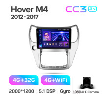 Штатна магнітола Teyes CC3 4+32 Gb Great Wall Hover M4 1 2012-2017 10