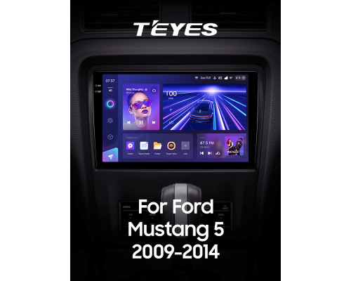 Штатна магнітола Teyes CC3 6+128 Gb Ford Mustang V S-197 2009 - 2014 10