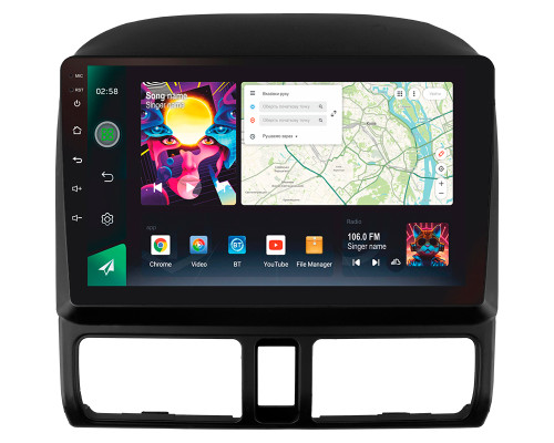 Штатна магнітола SIGMA PRO 98128 ANDROID 12 8+128 Gb 4G DSP Honda CR-V 2 CRV 2001-2006 9