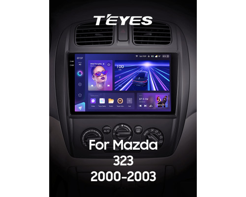 Штатна магнітола Teyes CC3 6+128 Gb з коловим оглядом 360° Mazda 323 BJ 2000-2003 9