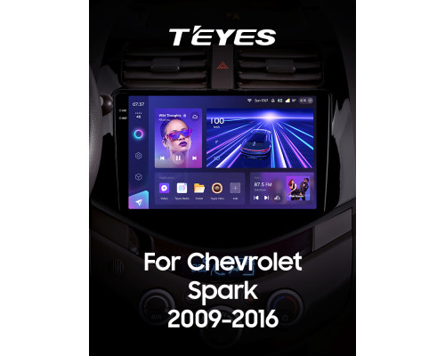 Штатна магнітола Teyes CC3 4+64 Gb Chevrolet Spark M300 2009 - 2016 (F1) 9