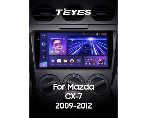 Штатна магнітола Teyes CC3 6+128 Gb Mazda CX7 CX-7 CX 7 ER 2009-2012 9