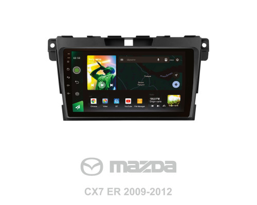 Штатна магнітола SIGMA X9232 ANDROID 10 2+32 Gb 4G DSP Mazda CX7 CX-7 CX 7 ER 2009-2012 9