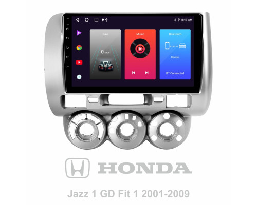 Штатна магнітола SIGMA F9216 ANDROID 10 2+32 Gb Honda Jazz 1 GD Fit 1 2001 - 2009 9