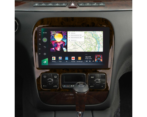 Штатна магнітола SIGMA PRO 98128 ANDROID 12 8+128 Gb 4G DSP Mercedes Benz S-Class W220 VV220 1998-2005 9